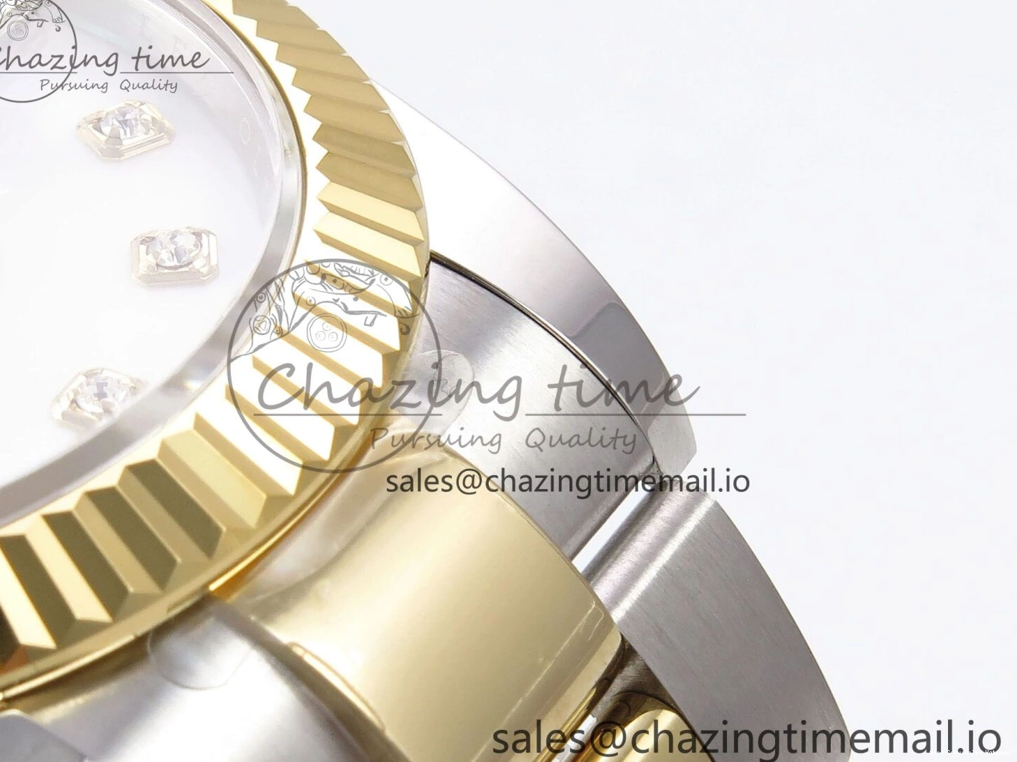 Best AAA Replica Sites MOP EWEF Best 126333 Unique Bracelet Oyster SS Dial Edition 970 DateJust on 41 YG White A 1228